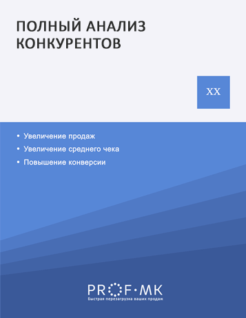 анализ конкурентов